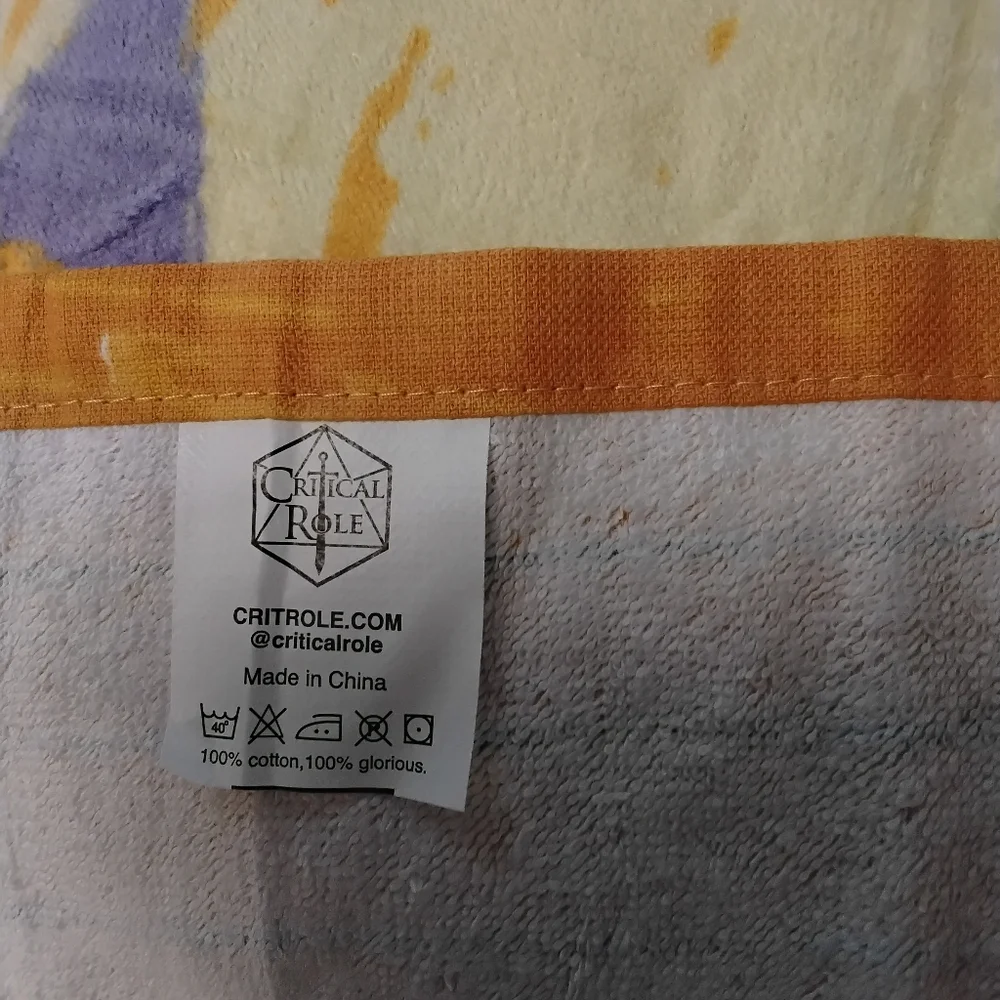 Critiçal Role  BEACH Towel